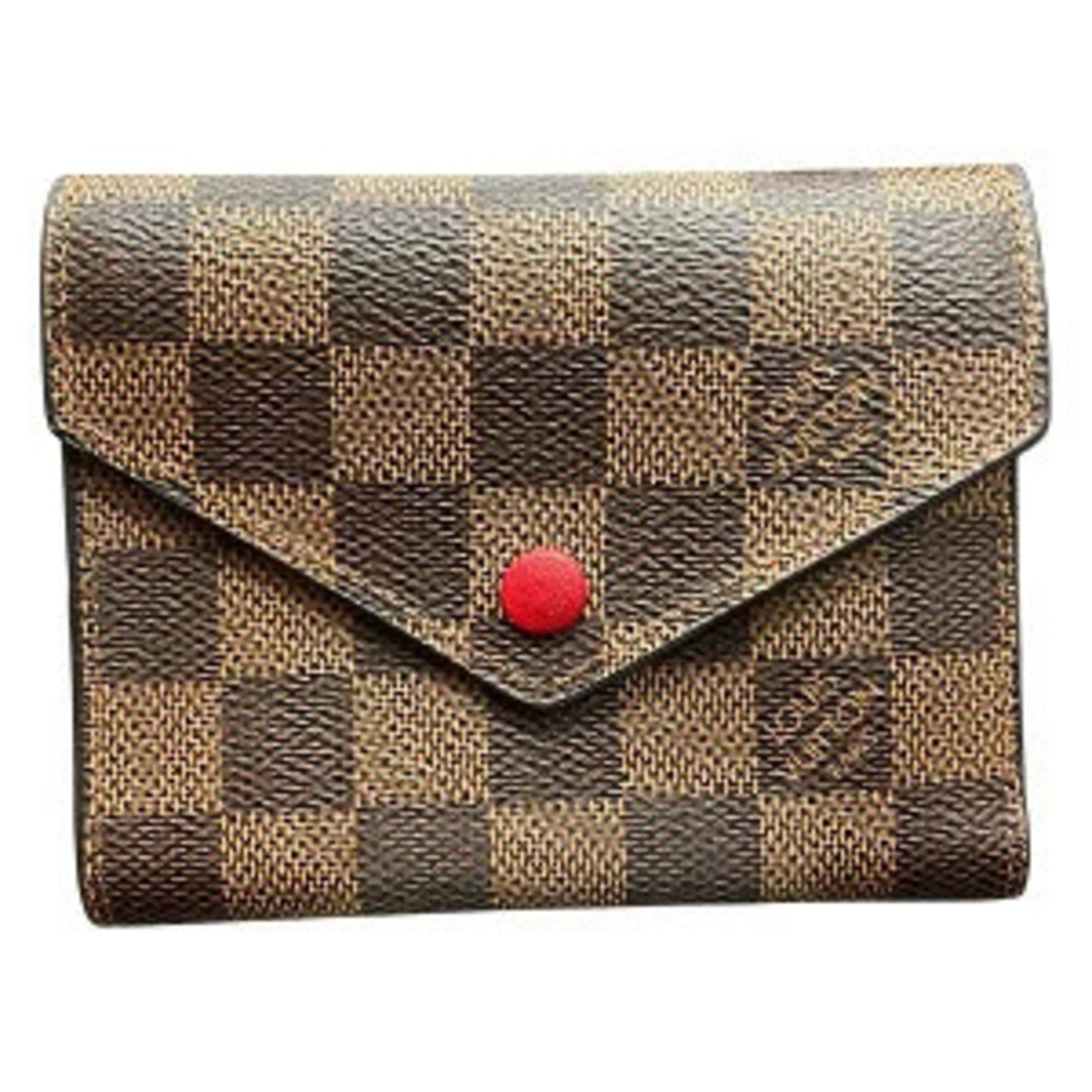 Louis Vuitton Damier Portefeuille Victorine Bi fold Wallet